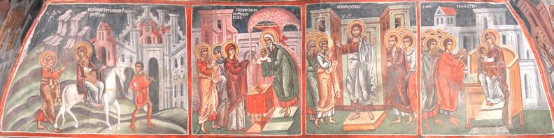 Сл.4. Сливнички манастир, нартекс, источен ѕид Fig.4 Slivnica monastery, narthex, east wall Сл.5.