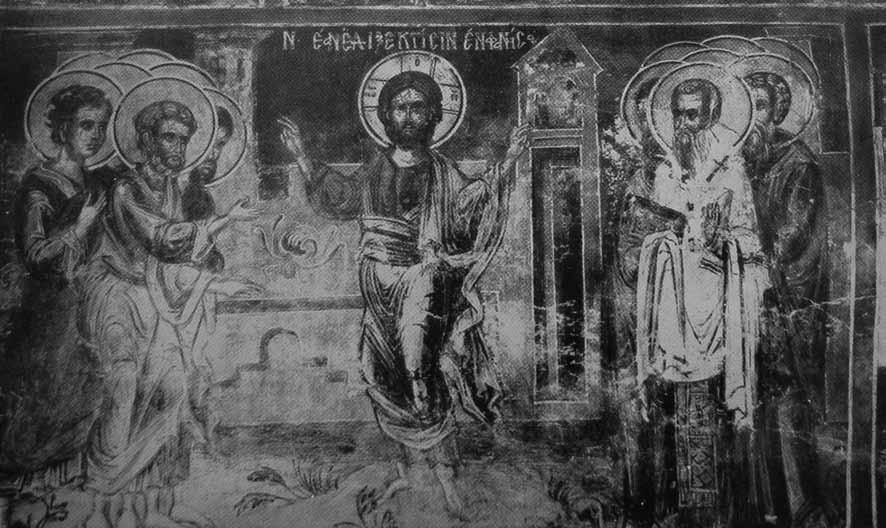 Сл.8. Црква Панагиа на архонтот Апостолаки, Костур Fig.8. Church of Panagia tou arhonta Apostolaki, Kastoria 25 Παίσιδου, н. д., 132 133; сп. и Серафимова, нав. место. 26 Каменова, нав.