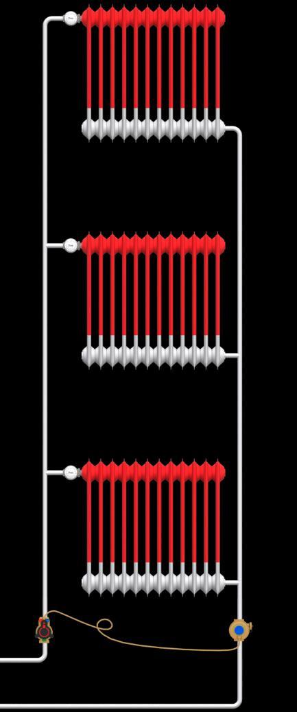 torustik = 4 kpa Δp ASV-BD = 1-5 kpa (vastavalt vooluhulgale & k vs, väljaspool) Lahendus: Δp ASV-PV = Δp rad.