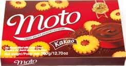 11 Keksi Moto s kakavovo kremo