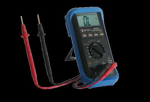 Digitalni multimeter MD 9020 Naro~niška koda 20 991 442 MD 9020 je visokokakovosten digitalni multimeter, primeren za vsakdanjo rabo v laboratoriju oziroma pri vzdrževanju in popravilih v