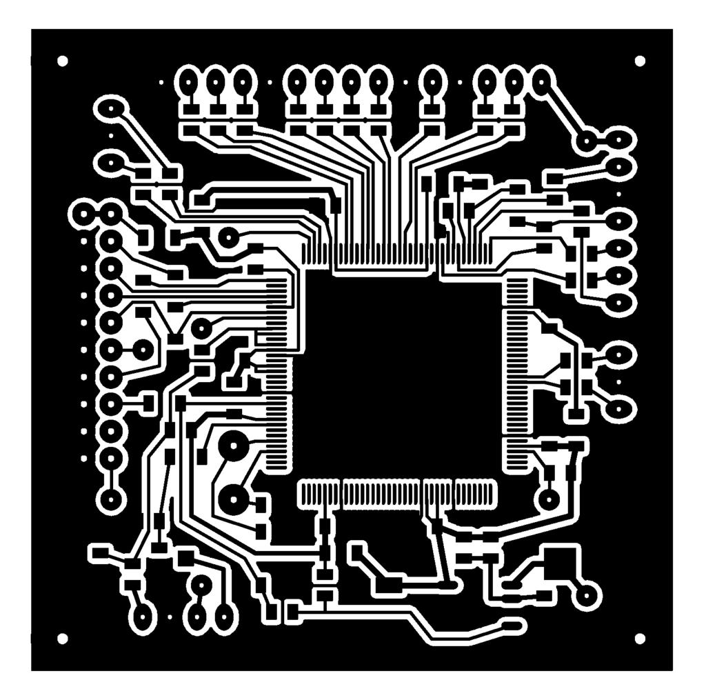 Tiskano vezje za mikrokrmilnik LPC2388 ima enake izmere 60mmX60mm in enak razpored priključkov kot njegov predhodnik za LPC2387: Opisanega tiskanega vezja še nisem preizkusil z mikrokrmilnikom