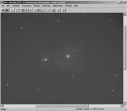 Приручник за полазнике Летње школе астрономије СЛИКА 7: Снимак објекта са великом динамиком.