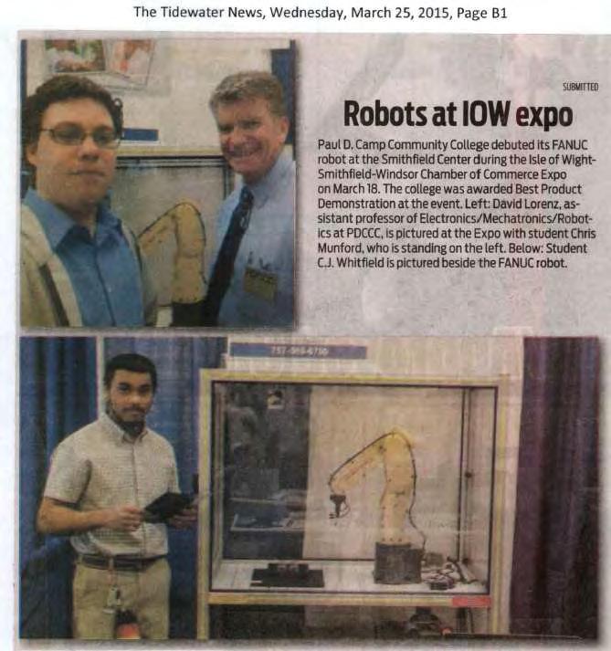 Robot Award at