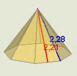 Debuxa no teu caderno un triángulo cun ángulo de 69º e un dos lados que o forman