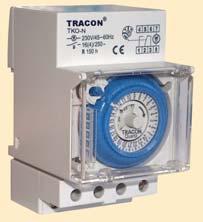 DISPOZITIVE DE CONECTARE Progrmtore Progrmtore eectromecnice 230 Pm 2,5 VA 20 35 7.5 T -25..+55 C Ui 500 V V0 UL94 0014 nog + - tbtt TKO-N 150 h 1.000 W 3.