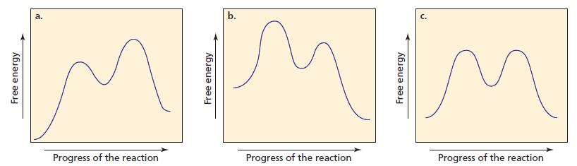 39. Келесі реакция координата диаграммаларының қайсысы эфирдің хлоридионмен реакциясына тəн?