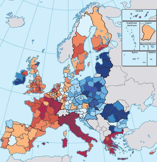 Se ben os retos aos que se está a enfrontar Galicia non son pequenos, compre tamén salientar que Galicia é a rexión española que presenta unha maior converxencia en termos de PIB per cápita respecto