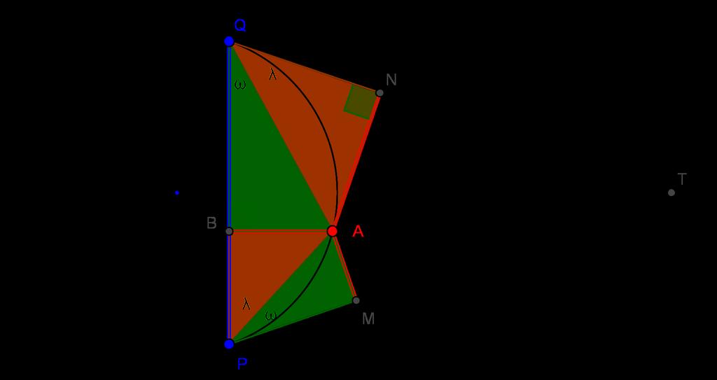 10. Dokazati da je rastojanje proizvoljne ta cke kru znice od njene tetive jednako geometriskoj sredini rastojanja od te ta cke do tangenti u krajnjim ta ckama iste tetive.