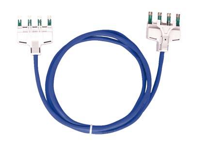 Centre de date & Birouri de comunicatii Categoria 6 Patch Cord-uri Patch Cord-uri pentru blocuri HighBand Ultim8 Aceste patch cord-uri permit legarea blocurilor Ultim8 sau legarea unui bloc Ultim8 cu