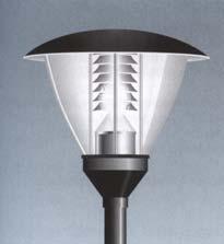 Moderna dekorativna cestna svetilka za peščeve površine za VT sijalke z
