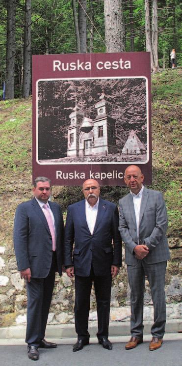 Ruski kapelici pod Vršičem v nedeljo, 31. avgusta, je minila v duhu spoštljivega prijateljstva in sodelovalnega zanosa med Slovenijo in Rusijo.