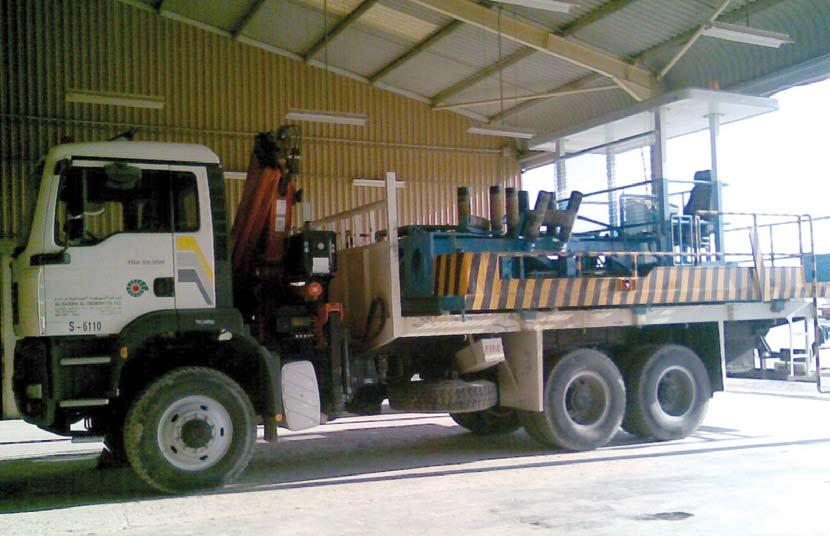 أاعمال ا إلنûشاءات امليكانيكية MECHANICAL CONSTRUCTION This division is equipped to undertake mechanical works for Oilfield, Refineries, Petrochemicals, Power Plant and Fertilizer sectors.