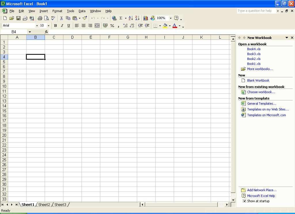 Microsoft Excel XP Traka naslova Traka formula Traka izbornika Trake s alatima Oznake stupaca Odabir veličine prozora Aktivna ćelija Task Pane (Okno zadataka) Oznake redaka Vertikalni klizač Birači