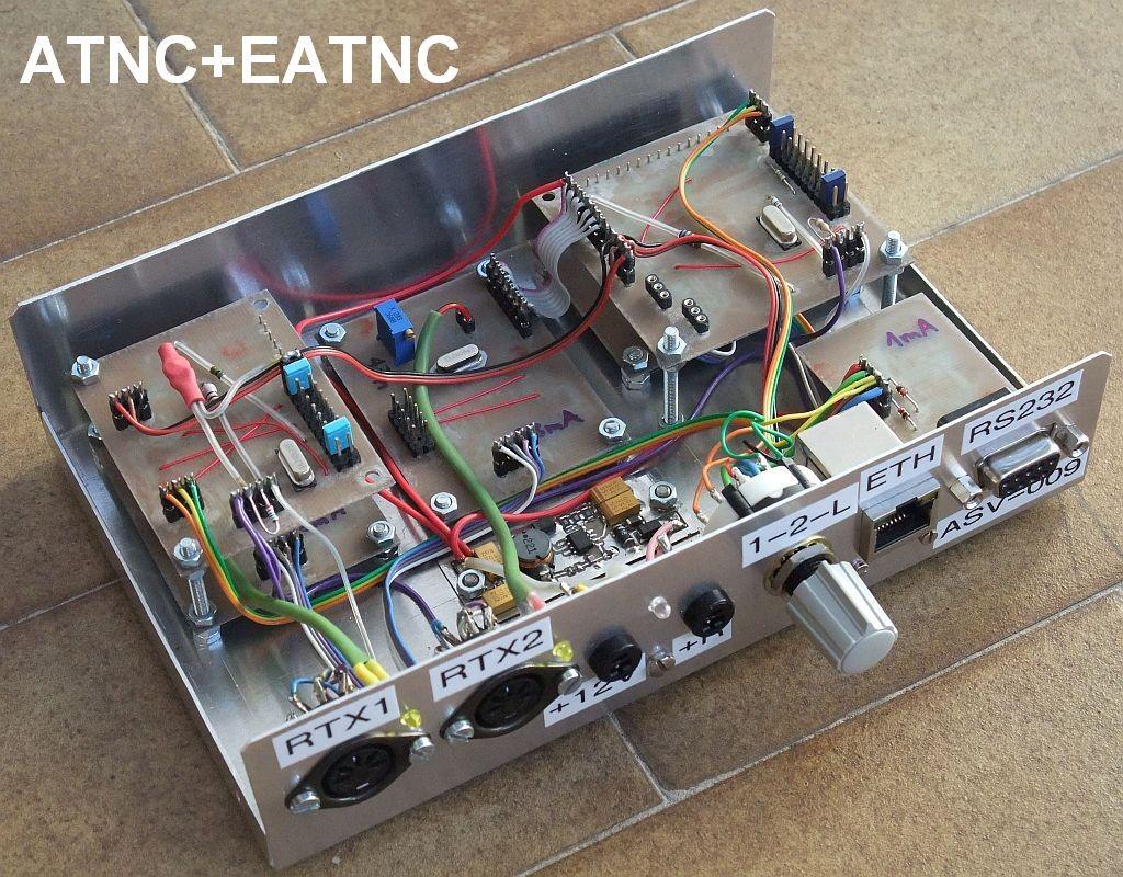 5. Osnovna enota vozlišča ATNC+EATNC Najbolj osnovno vozlišče ASV vsebuje dve megabitni BPSK radijski postaji, WLAN radijsko postajo in mogoče IP kamero.