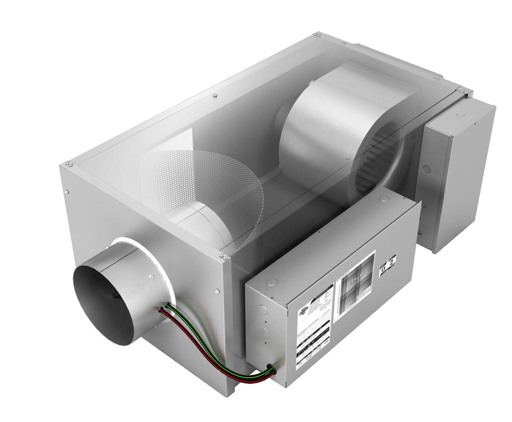 The FDC, series flow, fan powered terminal unit, is designed to supply air volume to the occupied zone in response to a