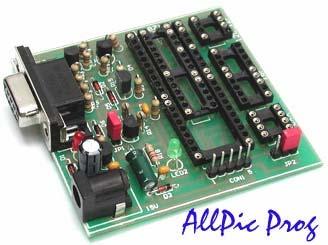 7. PRILOZI 7.1. ALLPIC programator Univerzalni programator Microchip PIC mikrokontrolera Programator je namenjen programiranju većine serijskih PICmikrokontrolera.