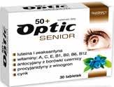 ARR-ARS-ARN-ATR-LT18 03-33 -40 % 13 99 Akims OPTIC TOTAL 30 tablečių OPTIC SENIOR 30 tablečių OPTIC BIOLUTEINA 25 30 tablečių OPTIC TOTAL sudėtyje yra mėlynių uogų, liuteino, cinko ir vitaminų C, E,