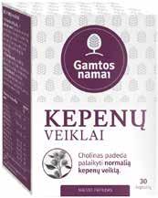 -40 % -45 % KEPENŲ VEIKLAI 30 kapsulių KEPENŲ VEIKLAI sudėtyje yra cholino, artišokų ekstrakto, margainių ekstrakto,kuriame yra silimarino, metionino, vitamino B 1,