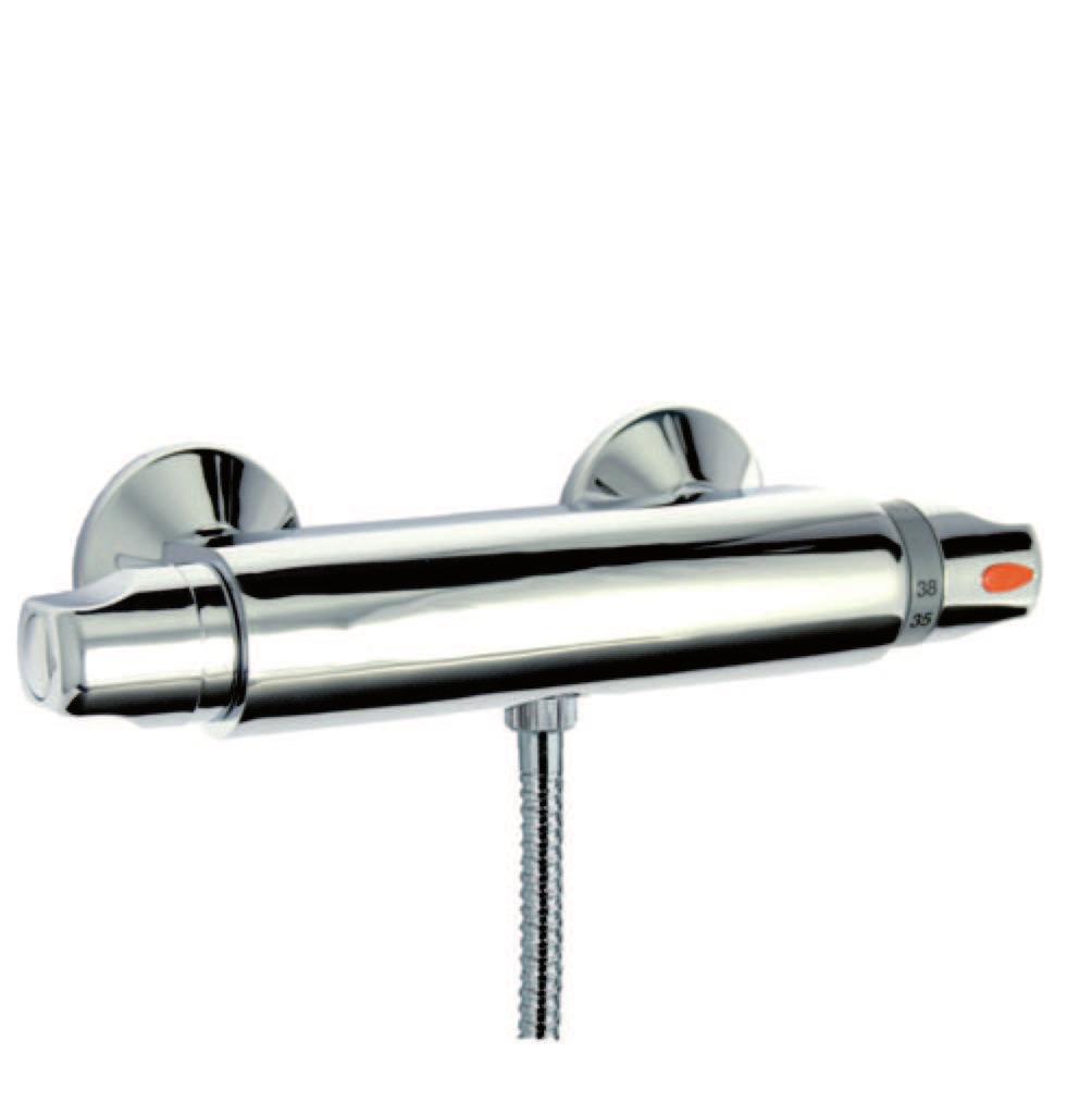 art. 36 CR 0972 Termostatico doccia con duplex, doccia Beta Thermostatic shower mixer with shower set, Beta shower Mitigeur thermostatique douche avec
