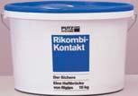 monolitická konštrukcia z betónu, polystyrénové diely a tvarovky) upravíme kontakntným náterom Rikombi- Kontakt