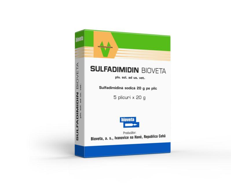 SULFADIMIDIN BIOVETA plv. sol. ad us. vet.