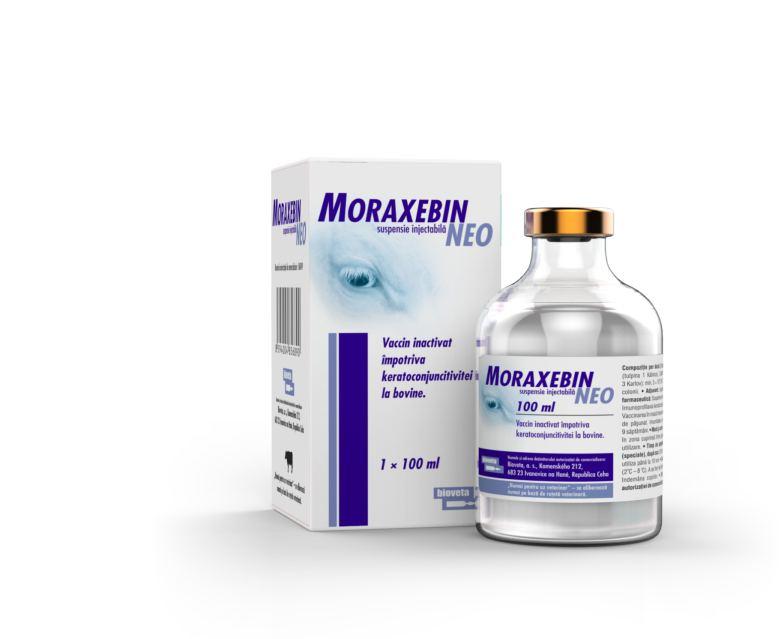 MORAXEBIN NEO Vaccin inac vat împotriva kerato-conjunc vitei infecțioase bovine Compoziție: Moraxella bovis inac vat pentru imunoprofilaxia kerato-conjuc vitei infecțioase bovine, de la vârsta de 1