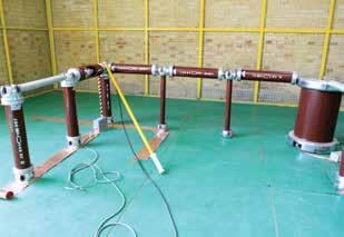مدار یک طبقه DC 140kv DC/13mA ترانسفورمرتک فاز 220v/100kv دیودهای فشار قوی 140Kv مقاومت محدود کننده 10MΩ مقاومت مقسم 280MΩ خازن 10nF میز کنترل و اندازه گیری : جهت انجام آزمونهای مطابق استانداردها