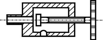 drosele. Droselul cu din fig. 1.41d este prev\zut [i cu supap\ de sens.