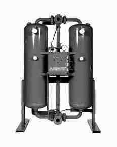 condens; 6-evacuare condens; 7- compresor; 8-condensator. Fig..5 Instala]ie de `nc\lzire a aerului comprimat. Filtrarea preliminar\ utilizeaz\ filtre cu site metalice, ]es\tur\ din bumbac etc.