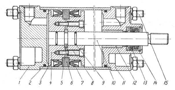 .6. ELEMENTE PNEUMATICE DE EXECU}IE Elementele pneumatice de excu]ie (motoarele pneumatice) transform\ energia aerului comprimat `n lucru mecanic.