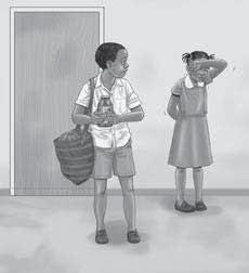 Wiki ya 4: Siku ya 5 Wiki ya 4 Siku ya 5 l l l 20 Vyakula ll l KACHECHE NA NYUKI l Hapo zamani za kale, Kacheche na ndugu zake waliwinda wanyama mwitu na kutafuta asali ya nyuki.