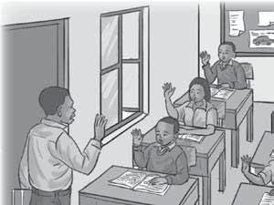 Wiki ya 11: Siku ya 5 Wiki ya 11: Siku ya 5 Marejeleo Jedwali la silabi: [N] Chora jedwali la silabi. Tumia silabi ma na ji kuandika: neno maji. [T] Soma neno pamoja na wanafunzi.