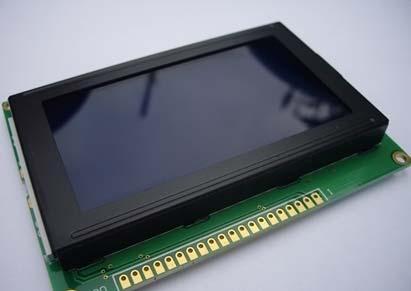 Pri izdelavi projekta sem uporabljal grafični LCD modul v izmeri ločljivosti 128 x 64 točk.
