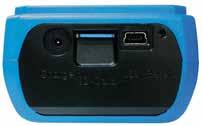 Măsurare gaze de ardere Analiză gaze de ardere Partea superioară Partea inferioară Port alimentare/ încărcător Slot card MicroSD Tastă de resetare Conectori de temperatură, de ex.