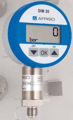 Control Aparate de verificare Manometru digital DIM 20 Manometru universal de înaltă precizie Flexibilitate ridicată - diferite unităţi de măsură: bar/mbar/ psi/inhg/mmhg/kpa/mpa/mws Memorie valori