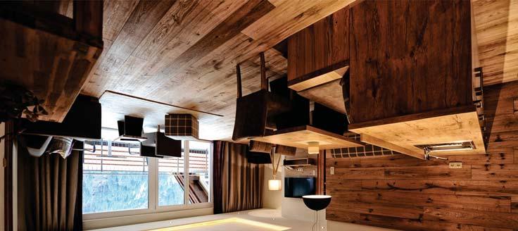 Kappl, Tyrol, Austria Področje uporabe: notranji dizajn za hotelske