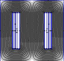5 1.5 2 4 6 8 1 struja ( A ) Слика 1 Крива на магнетизирање на ТРЕОПЗ 2.1. FEMM модел Анализата на магнетното поле на ТРЕОПЗ е направена со помош на комерцијалниот пакет Finite Element Method