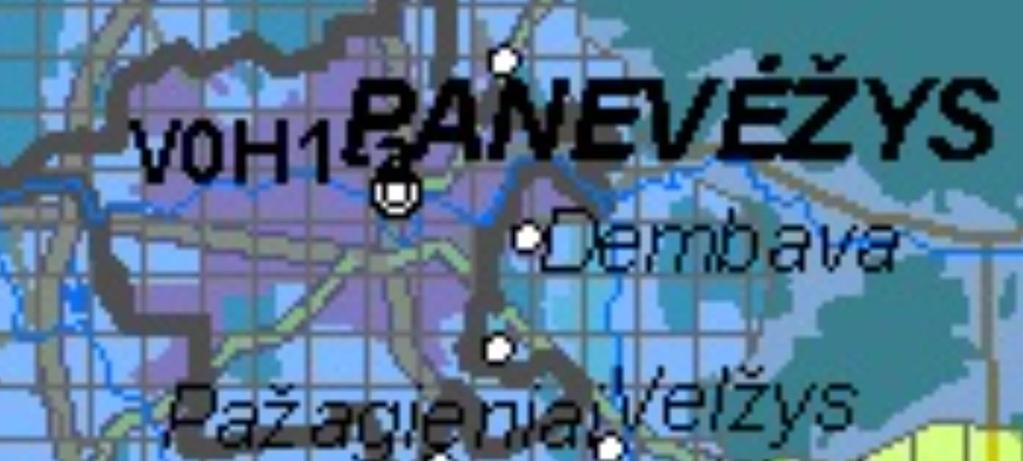 Pav. Nr6 Ūkinės veiklos fiziomorfotopas. Ūkinės veiklos kraštovaizdžio prorajonio indeksas: L -s/b/5> Lentelė.Nr.7 Indeksų reikšmės.