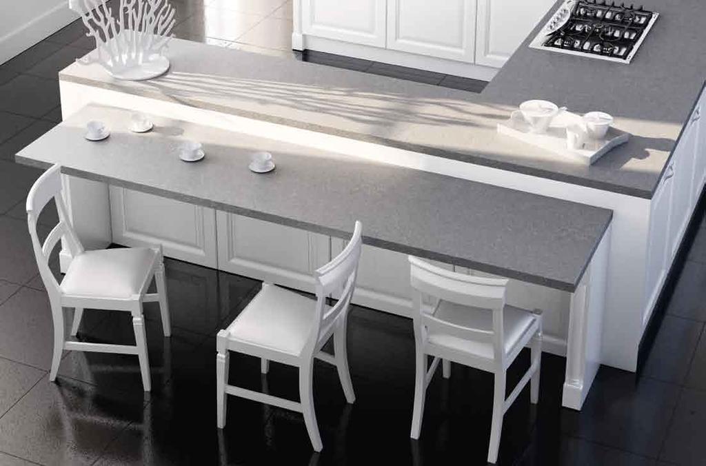 Console is the practical worktop, functional and modern.