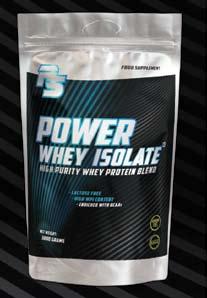 laktoze. U naš Power Whey Isolate smo dodali malo koncentrata surutke dobijenog metodama koje su ga sačuvale od denaturacije (cross-flow i ultrafiltracija).