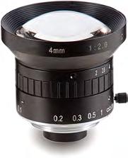 2.0 Mega-pixel Lenses Series 1/2" Format Manual Iris Fixed Lenses 2.