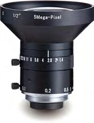 2/3" 2/3" C Focal Length 16mm 25mm 35mm 50mm F/No F1.8~F16 F1.8~F16 F1.8~F16 F1.8~F16 Back Focus 13.5mm 12.7mm 11.72mm 11.35mm Iris Type Manual Iris Manual Iris Manual Iris Manual Iris 2/3 format 36.