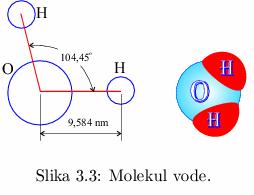 Аномалија воде Разлог што је густиналедамања од густине воде је успецифичним везама између молекула 34 4 водоничне везе одржавају молекуле у правилном геом.