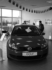 gospodarstvo, kmetijstvo Golf šeste generacije v prostorih AC Podrzavnik je bilo tudi v mesecu novembru, natančneje 21. in 22. novembra 2008, ko so v salonu predstavili golfa šeste generacije.