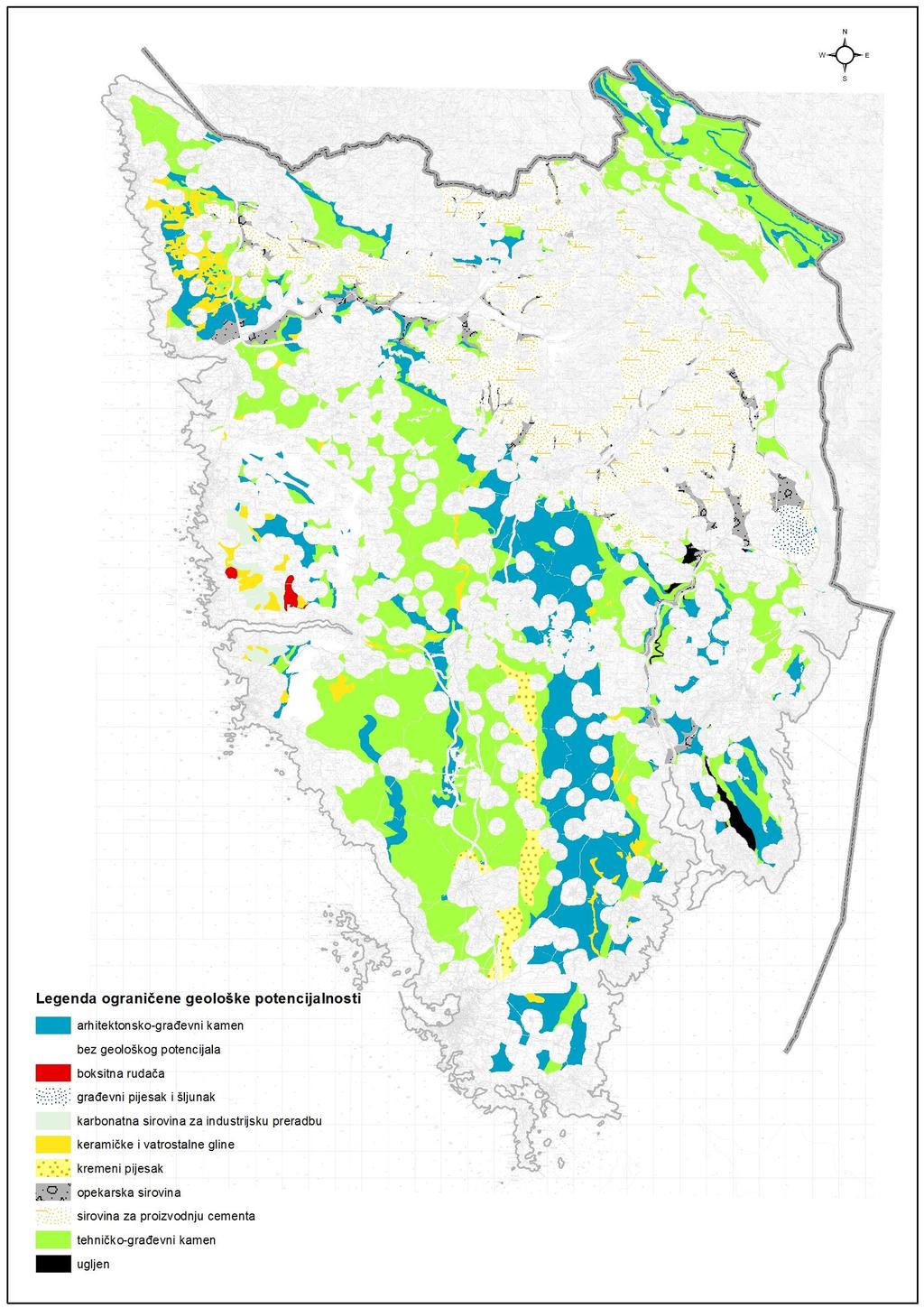348 7. ZAKLJUČAK S OSVRTOM NA MOGUĆNOSTI ISKORIŠTAVANJA MINERALNIH SIROVINA Slika 7.14.