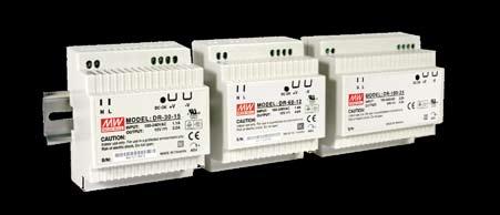 30 ~ 100 Step Shape Class II s 30 Series (DR-30) Output Tol. R&N Efficiency DR-30-5 5V, 0-3.0A +2% 80mV 74% DR-30-12 12V, 0-2.0A +1% 120mV 81% DR-30-15 15V, 0-2.0A +1% 120mV 82% DR-30-24 24V, 0-1.