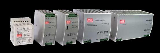 45 ~ 480 Single Phase 45 Series (DR-45) Output Tol. R&N Efficiency DR-4505 5V, 0-5.0A +2% 80mV 74% DR-4512 12V, 0-3.5A +1% 120mV 81% DR-4515 15V, 0-2.8A +1% 120mV 82% DR-4524 24V, 0-2.