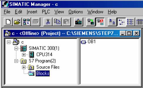 Vào File để tạo một thư mục chương trình mới (hoặc mở một thư mục chương trình đã có) (vì một chương trình của S7-300 là cả một thư mục
