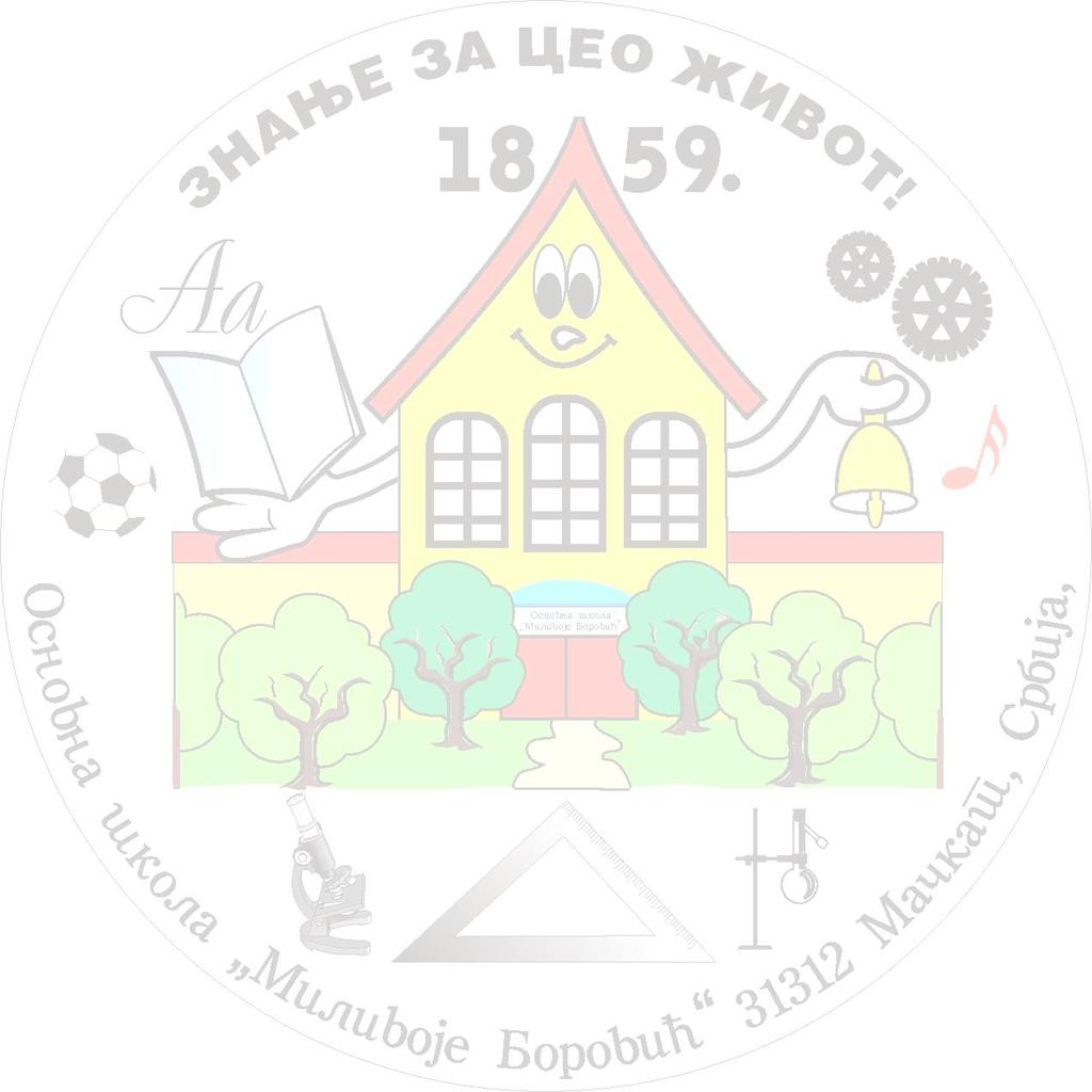 ОСНОВНА ШКОЛА МИЛИВОЈЕ БОРОВИЋ,